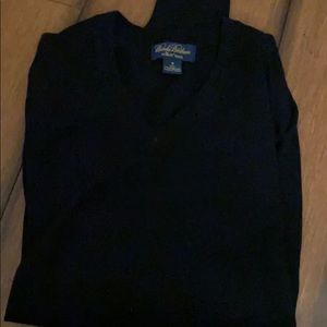 Brooks Brothers Wool V Neck Sweater